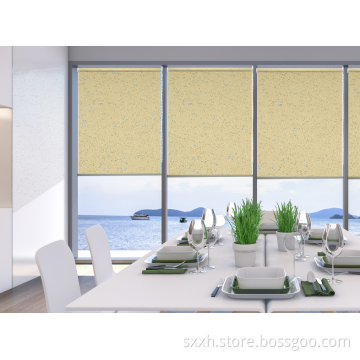 Home Dyed Roller Blackout Curtain Shade Jacquard Fabric